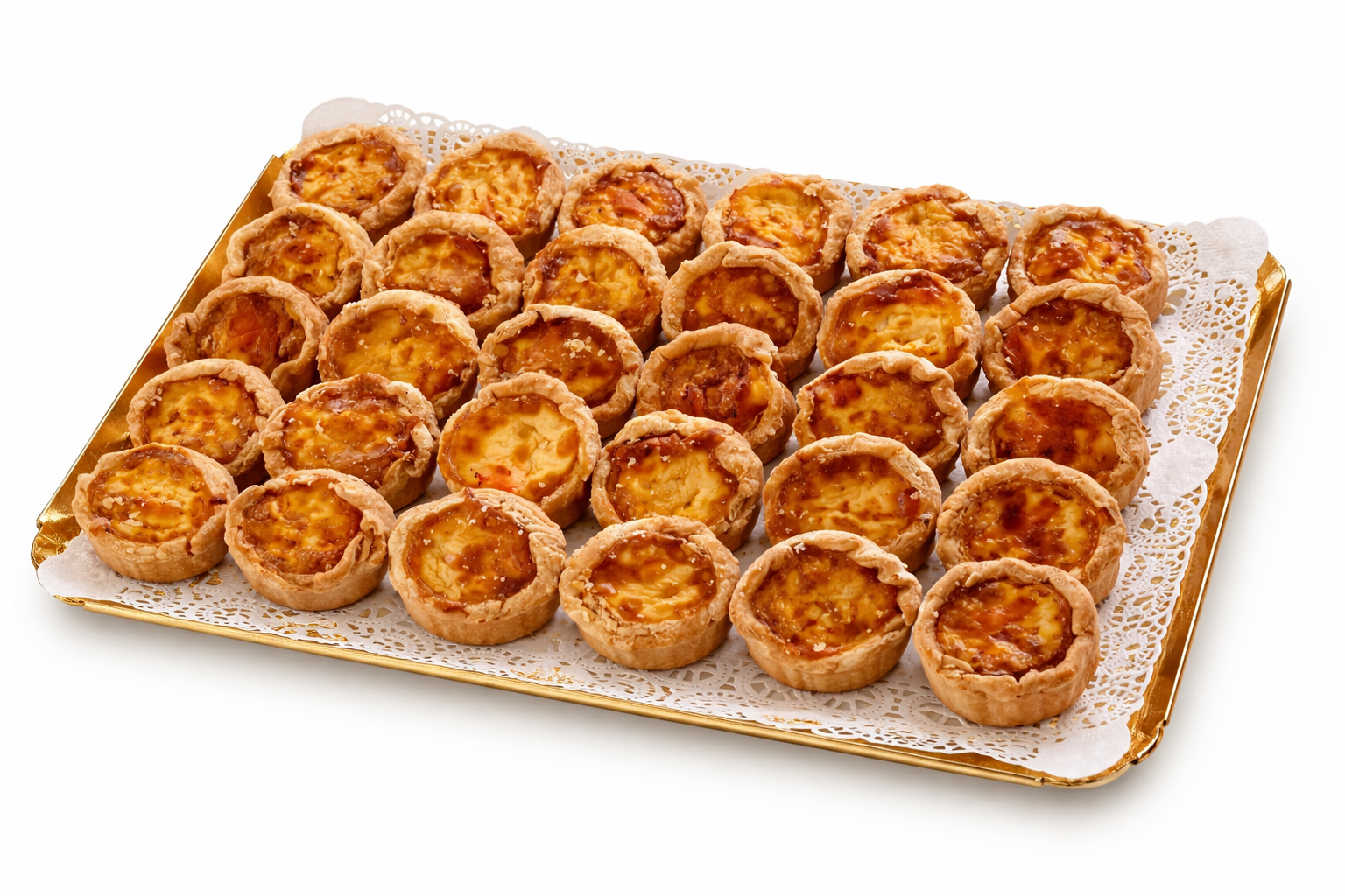 Plateau de quiche -30 pcs