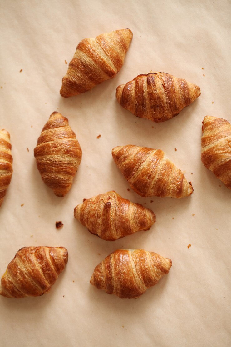 Mini Croissants – 50 pcs • Cru surgelé