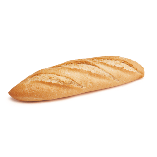 Demi baguette (150g) Prix unitaire HT : 0,35€ Prix au carton : 17,5€ Carton : 50 pcs - L'Atelier K LLC