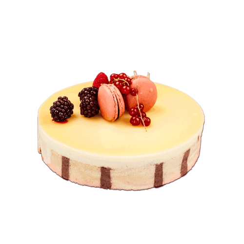 Entremets Café Prix unitaire HT : 120€ Parts : 60 pcs - L'Atelier K LLC