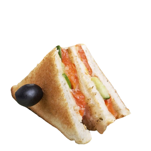 Plateau Club sandwich (30 pcs) (saumon, thon ou tarama)