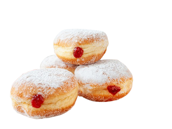 Beignets Hanoukah Framboise (Carton 25 PCS)