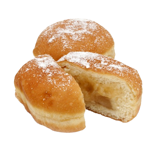 Beignets Hanoukah Pomme (Carton 25 PCS)