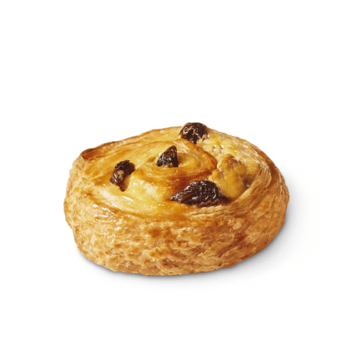 Pain aux raisins 0,70€ Prix au carton : 70€ - L'Atelier K LLC