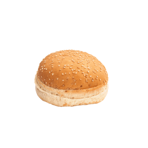 Pains Hamburger Poids : 80g Prix unitaire HT : 0,80€ Prix au carton : 96€ Carton : 120 pcs - L'Atelier K LLC