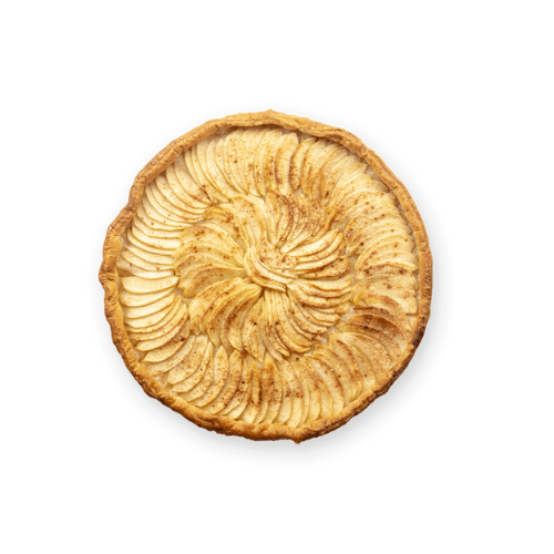 Tarte aux pommes - Parts : 6/8 Prix unitaire HT : 15€ - L'Atelier K LLC